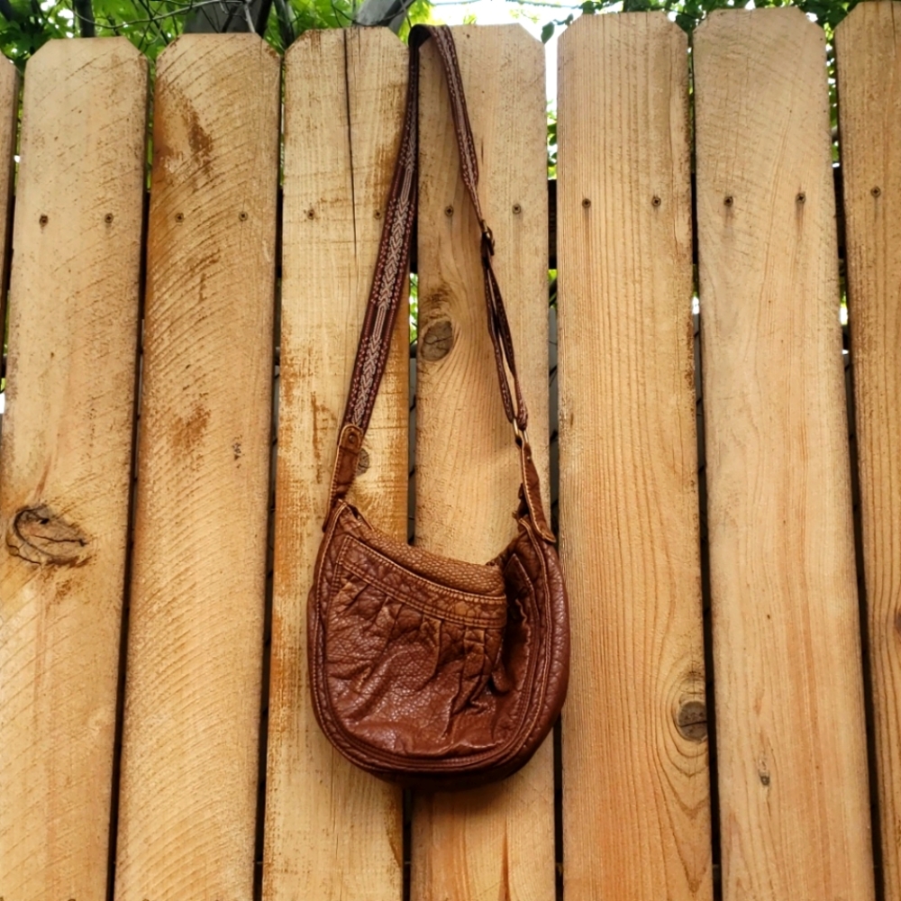 American eagle faux leather purse